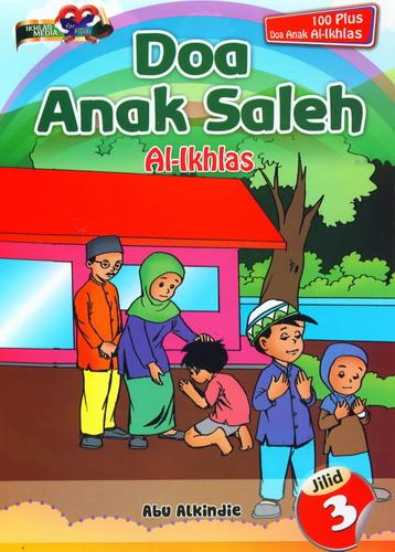 Cover Buku Doa Anak Saleh Al-Ikhlas Jilid 3 BK