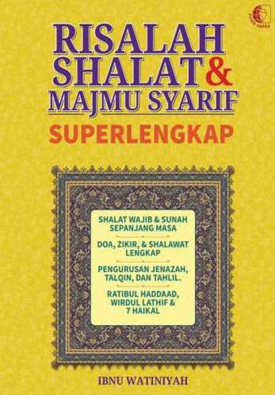 Cover Depan Buku Risalah Shalat dan Majmu Syarir Superlengkap