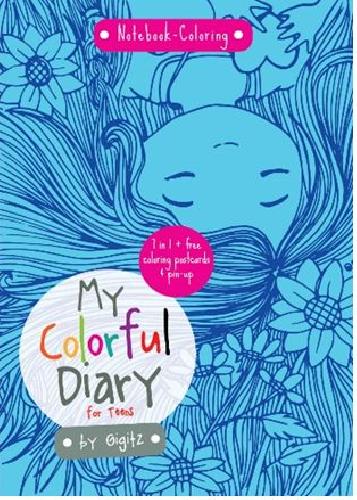 Cover Buku My Colorful Diary For Teens