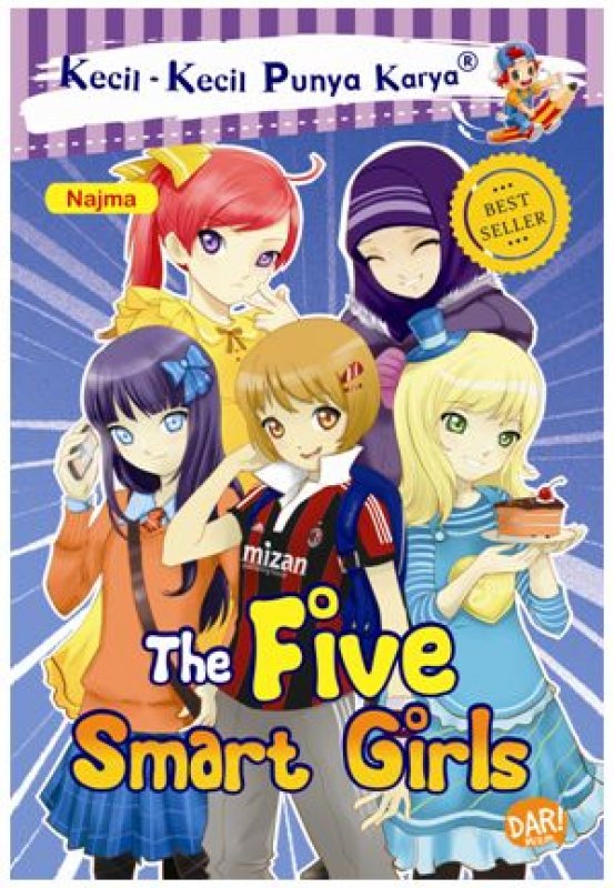 Cover Depan Buku Kkpk.The Five Smart Girls-New