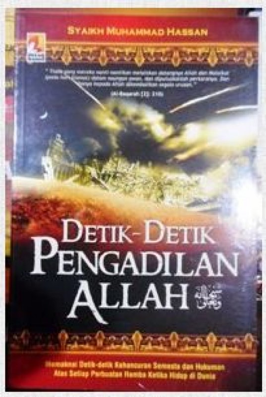 Buku Detik-detik Pengadilan Allah | Toko Buku Online - Bukukita