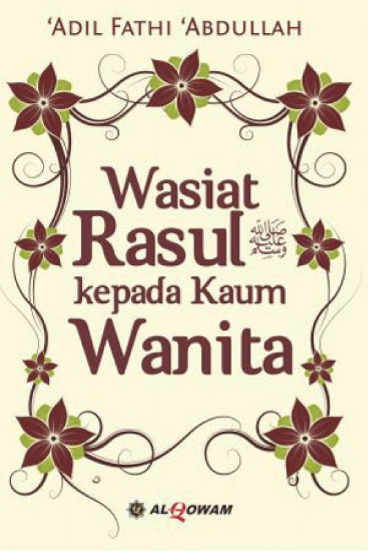 Cover Buku WASIAT RASUL KEPADA KAUM WANITA