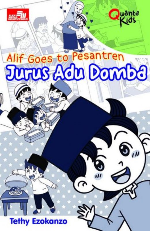 Cover Buku Quanta Kidz - Alif di Pesantren - Jurus Adu Domba
