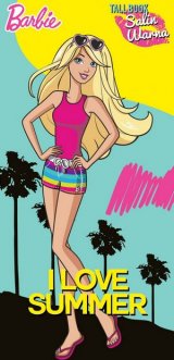 Tall Book Salin Warna Barbie: I love Summer