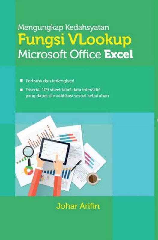 Cover Buku Mengungkap Kedahsyatan Fungsi VLookup Microsoft Office Exce