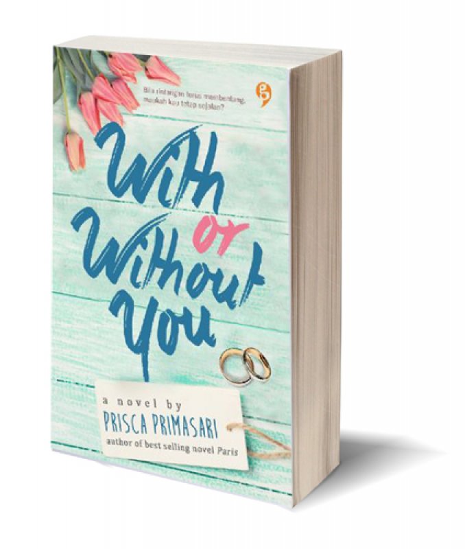 Cover Depan Buku With or Without You [Edisi TTD]