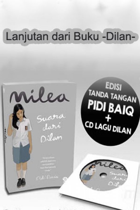 Buku Milea Suara Dari Dilan Toko Buku Online Bukukita