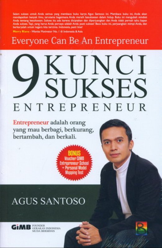 Buku 9 Kunci Sukses Entrepreneur Toko Buku Online Bukukita Buku 9 Kunci Sukses Entrepreneur Toko Buku Online Bukukita