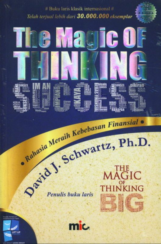 Cover The Magic Of Thinking Success