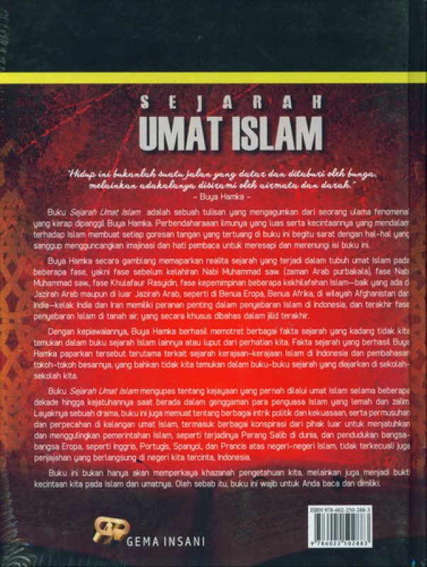 Cover Sejarah Umat Islam : Prakenabian Hingga Islam Di Nusantara (HC)