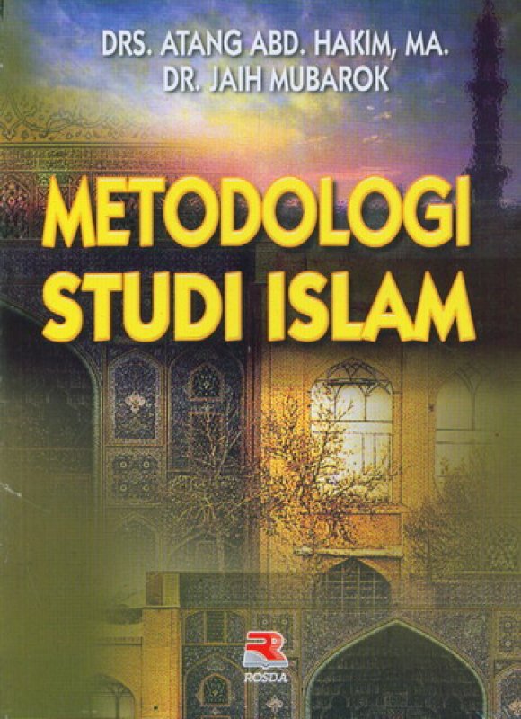 Cover Depan Buku Metodelogi Studi Islam