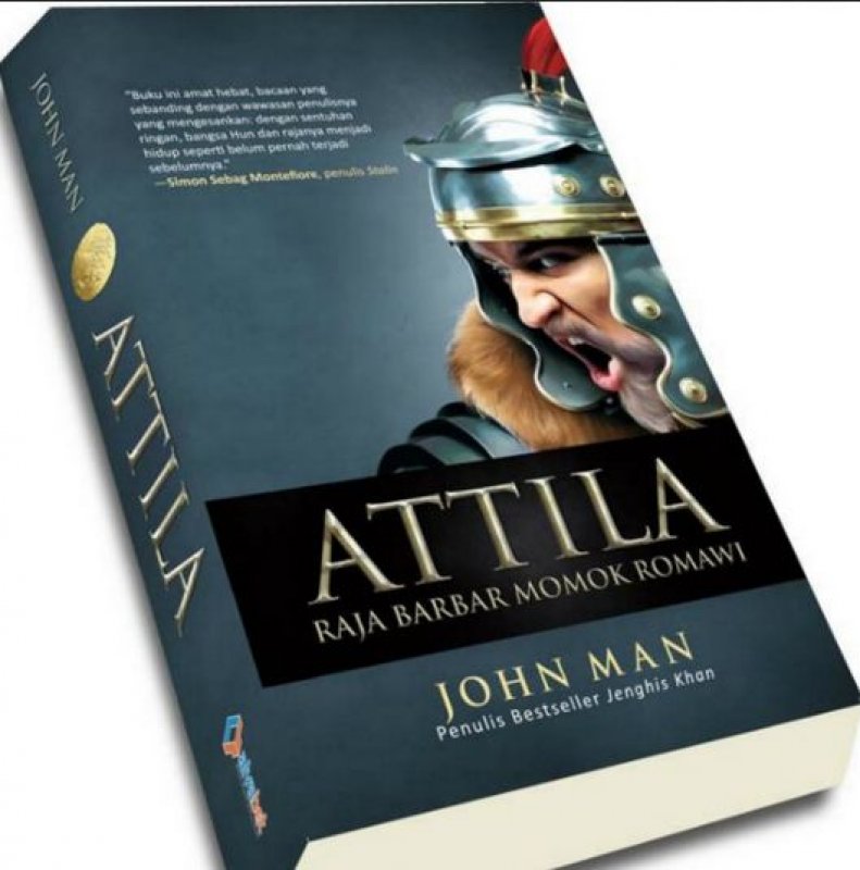 Cover Attila: Raja Barbar Momok Romawi