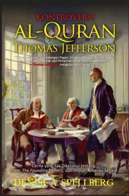 Cover Kontroversi Al-Quran Thomas Jefferson
