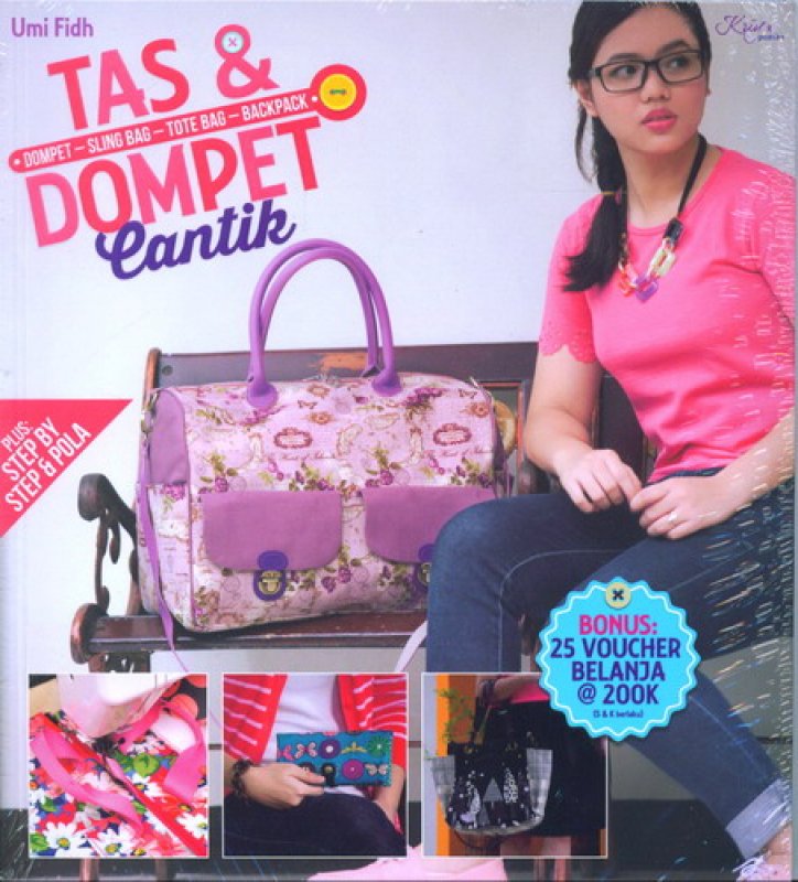 Cover Tas & Dompet Cantik Plus Step by Step & Pola