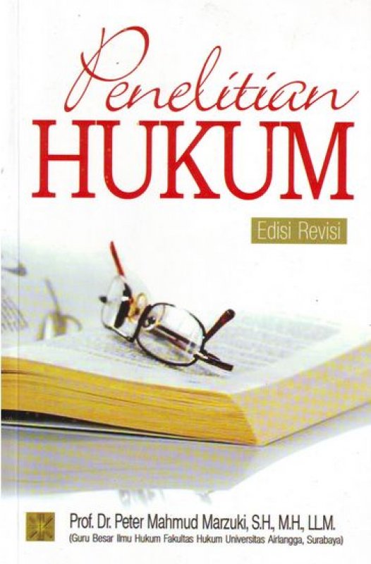 Buku Penelitian Hukum - Edisi Revisi