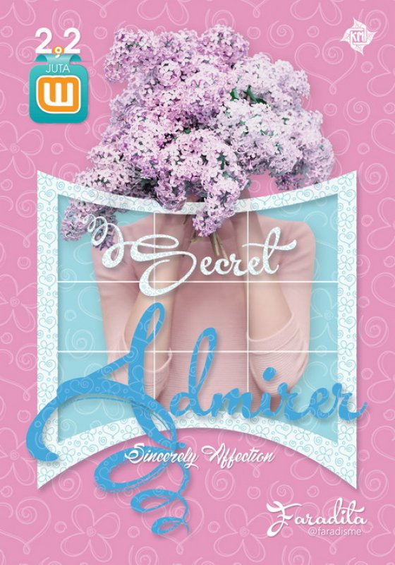 Cover Buku Secret Admirer; Sincerely Affection