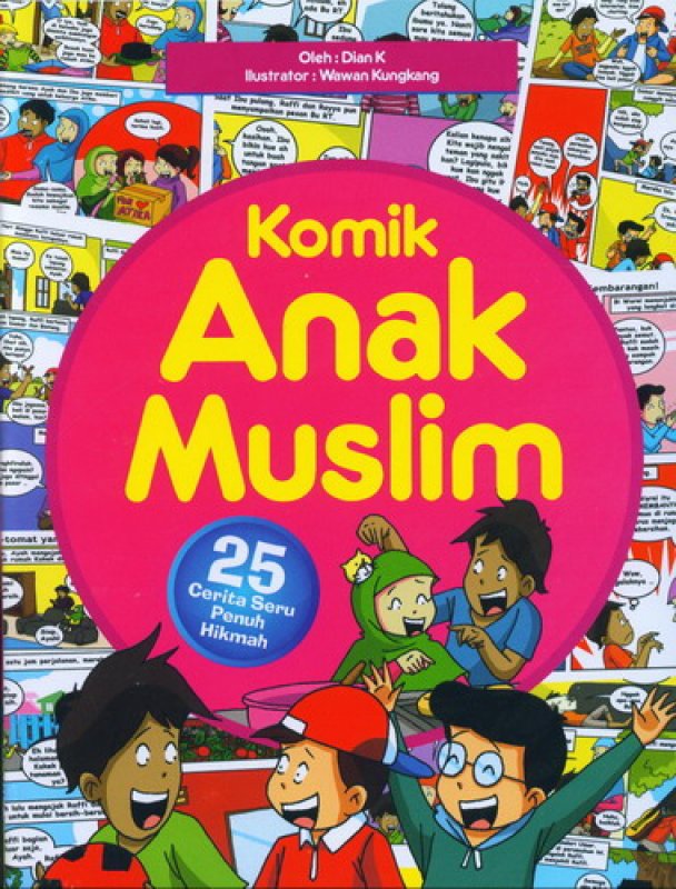 Cover Komik Anak Muslim (Fullcolor)