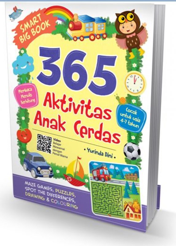 Cover Smart Big Book 365 Aktivitas Anak cerdas (Promo Best Book)