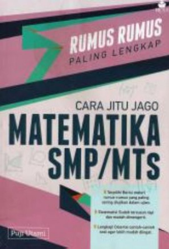Cover Rumus Rumus Paling Lengkap Cara Jitu Jago Matematika SMP/ MTs