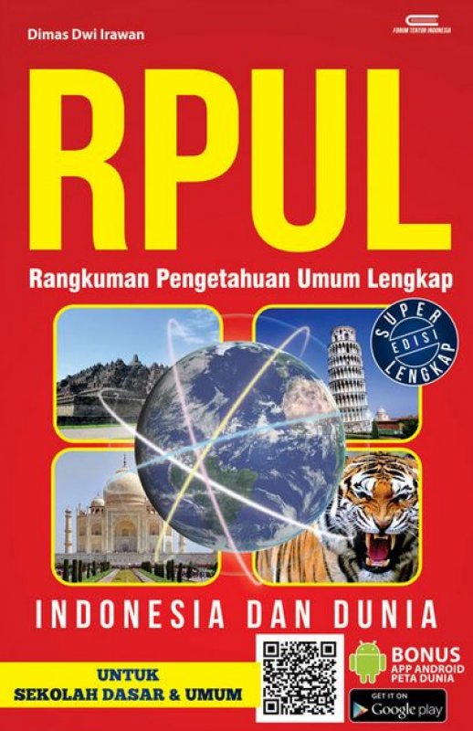 Cover Depan Buku RPUL: Rangkuman Pengetahuan Umum Lengkap