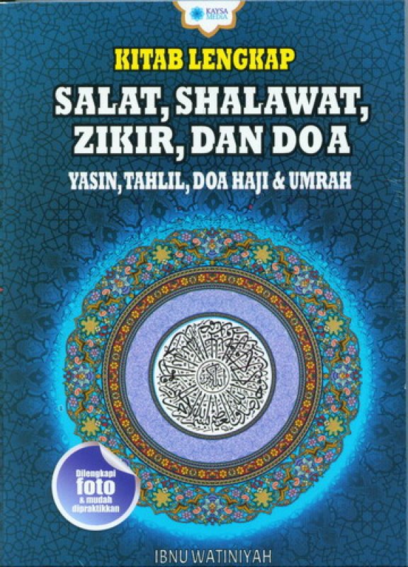 Cover Buku Kitab Lengkap Salat. Shalawat. Zikir. dan Doa