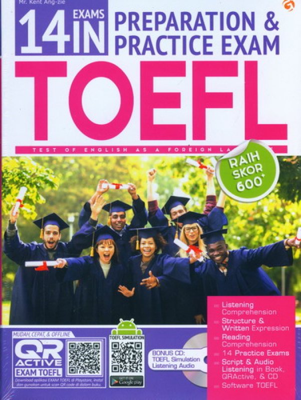Cover 14 EXAM IN Preparation & Practice Exam TOEFL