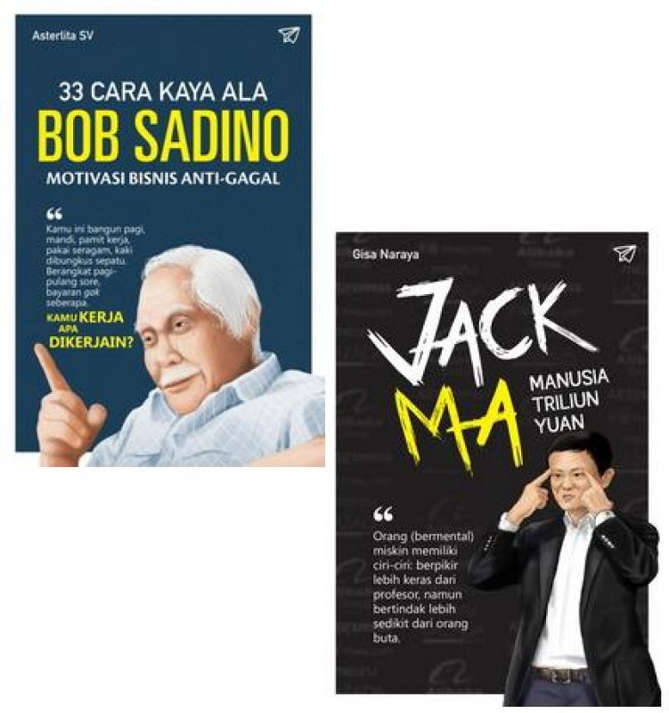 Buku Special Offer Bob Sadino 33 Cara Kaya Ala Jack Ma Bukukita